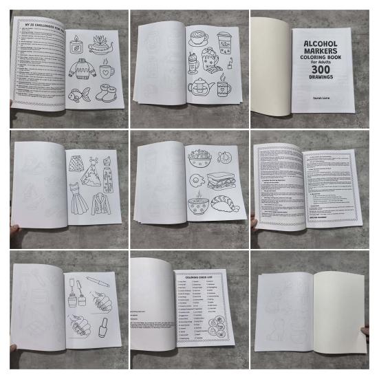 Coloring Book for Adults Beginners Easy And Simple Coloring Pages Stress Relief Coloring Project to Enjoy