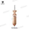 Hardened Steel Nozzle for Flashforge AD5X / ASA, Available in 0.25/0.4/0.6/0.8mm Multiple Sizes, Wear Resistant Premium 3D Parts