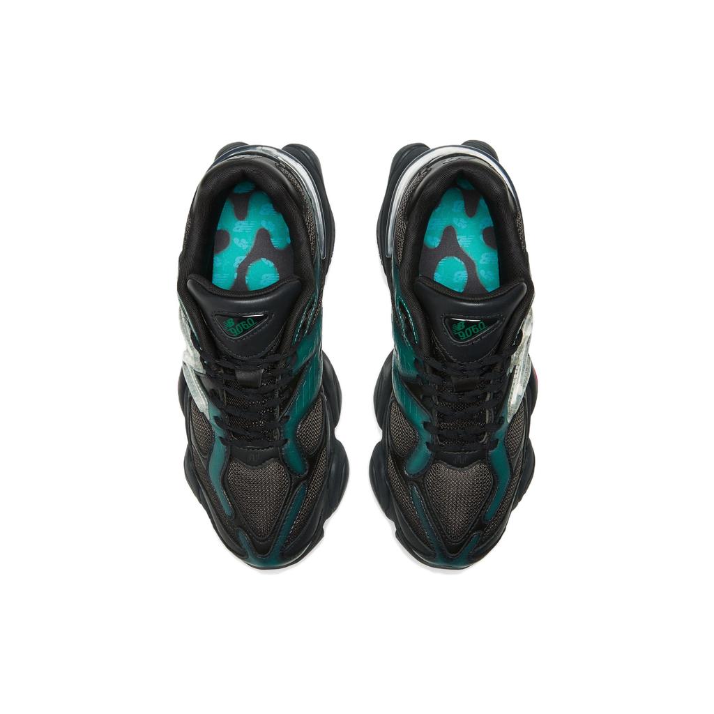 Mowalola x New Balance 9060 Burglarwear - Teal Unisex Sneakers Svart U9060ML