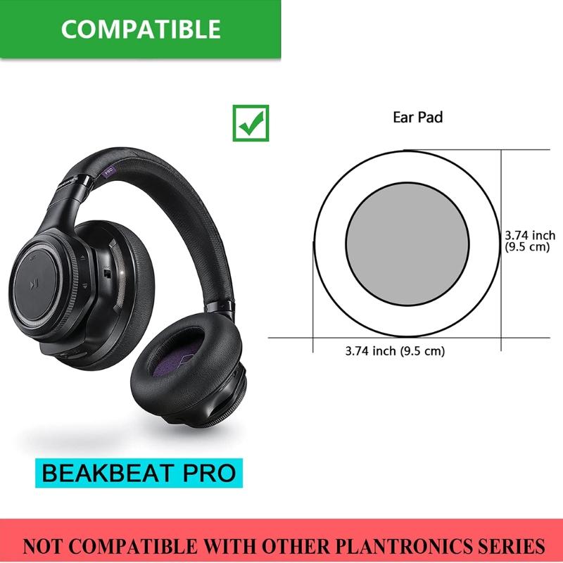 Ear Sponge Cover Headband Protector for  Backbeat Pro Bluetooth-compatible Headset Cover