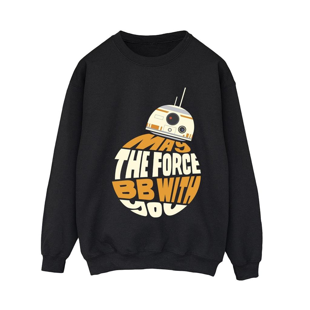 Star Wars Womens/Ladies May The Force BB8 Sweatshirt