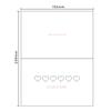 10 Sheets Per Pack Thank You Card Birthday Card Invitation Card Message Card Student Stationery Supplies