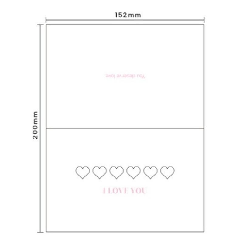 10 Sheets Per Pack Thank You Card Birthday Card Invitation Card Message Card Student Stationery Supplies