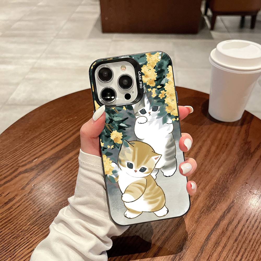 Mofusand Cat Popular Cute Phone Cases For IPhone 17 16e 15 14 13 12 11 Plus Pro Max ProMax Colorful Covers