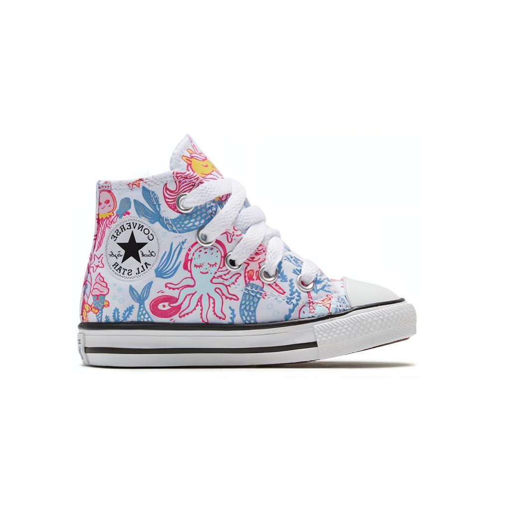 Converse Chuck Taylor All Star Pu High Top Canvas Shoes Pink Blue Infant And Toddler 768094C