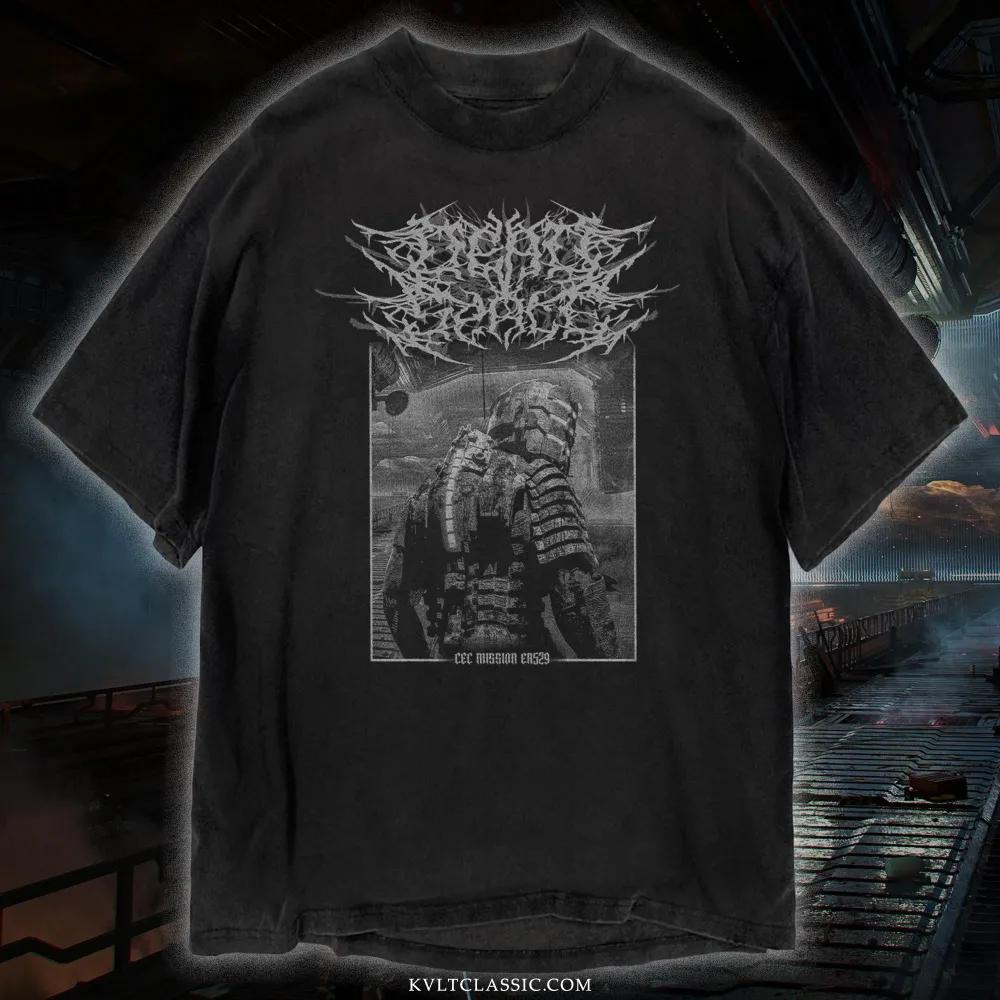 Unisex Short Sleeve Crew Neck Cotton T Shirt Dead Space S