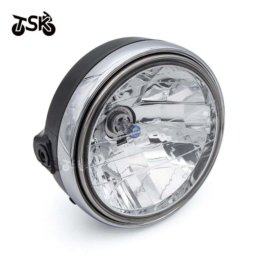 12V Motorcycle Accessories for Honda CB400 CB500 CB1300 VTR250 Motorcycle Halogen Headlight Headlamp Assembly Head Light Lamps