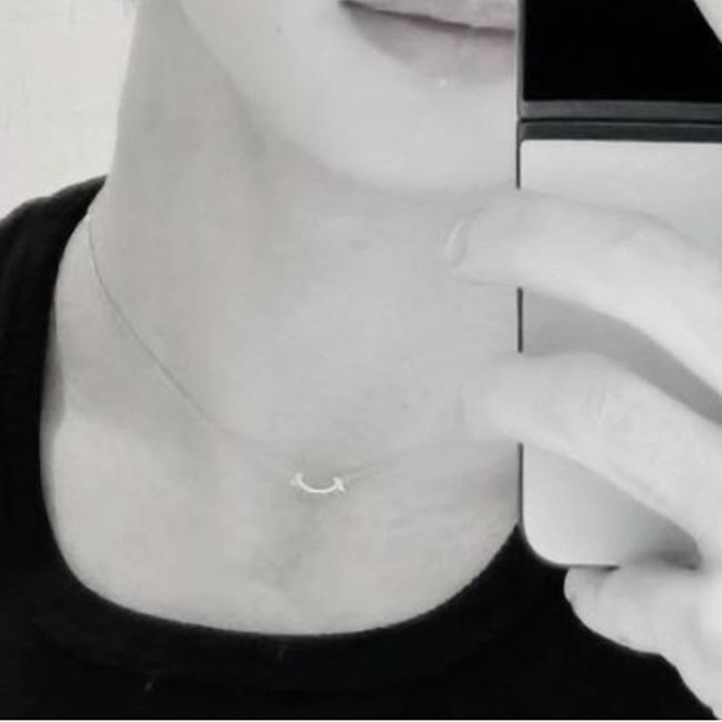 Lächeln & Co. Silber Halskette