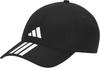 Adidas Men's Baseball 3-Stripes Clima Cap, JUZ42, Black/White (JY0938)