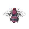 European & American Rhinestone Bee Brooch - Insect Series for Women