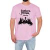 Explore Dream Discover Mens T-Shirt Adventure Theme Nature Lover Gift