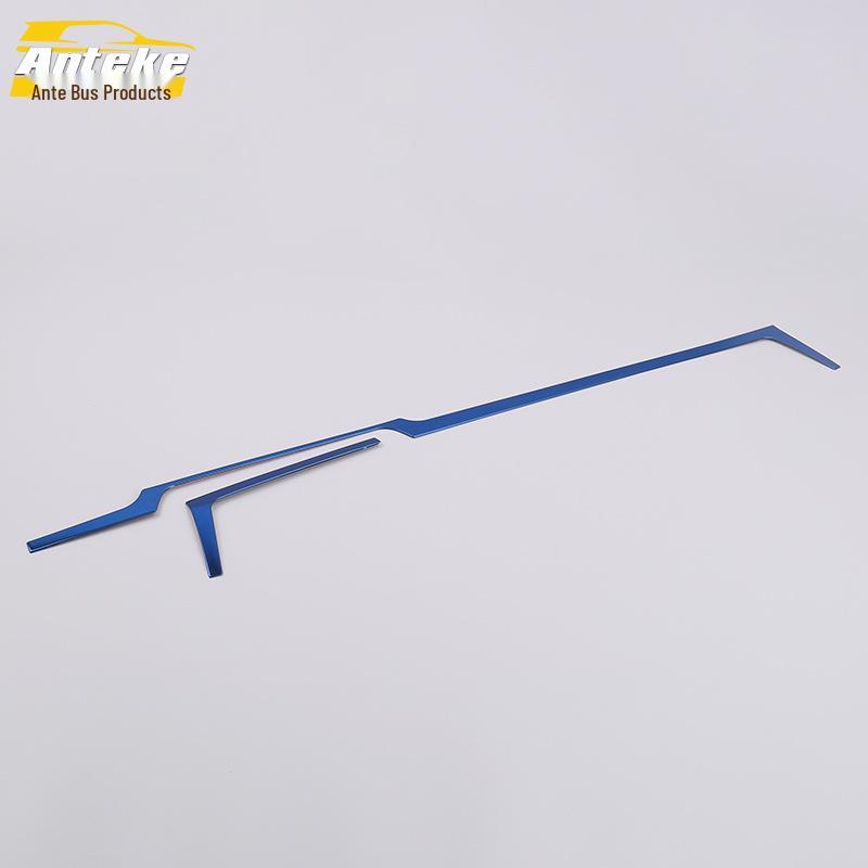 Mingtu Ozdoba středové konzoly: Pasuje na 17 modelů - Elektrogalvanizovaná dekorativní lišta na palubní desku pro automobily