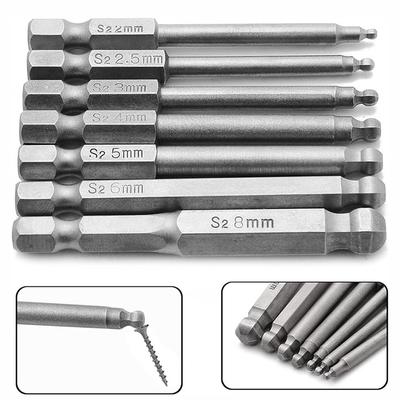 Hex Screwdriver Bit Ball Head Hexagon End Hexagon Head Hex