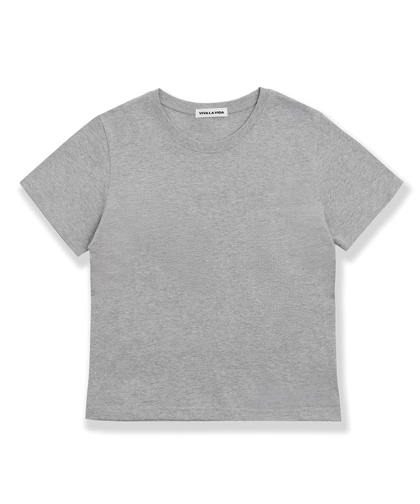 Bibalabida Slim Crop Short Sleeve T-Shirt
