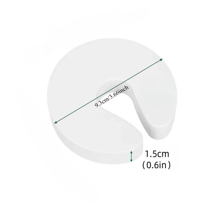 6Pcs Baby Safety Door Stopper Newborn Furniture Protector Anti-pinch Hand Child Lock Finger Pinch Guard Proof Door Slam Stopper