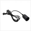 1Pcs EU Plug 1.8 Meters Power Cord Cable Lava Lamp Base Lamp Cord With Switch E14 Hanglamp Holder Light Bulbs SocketGood Quality