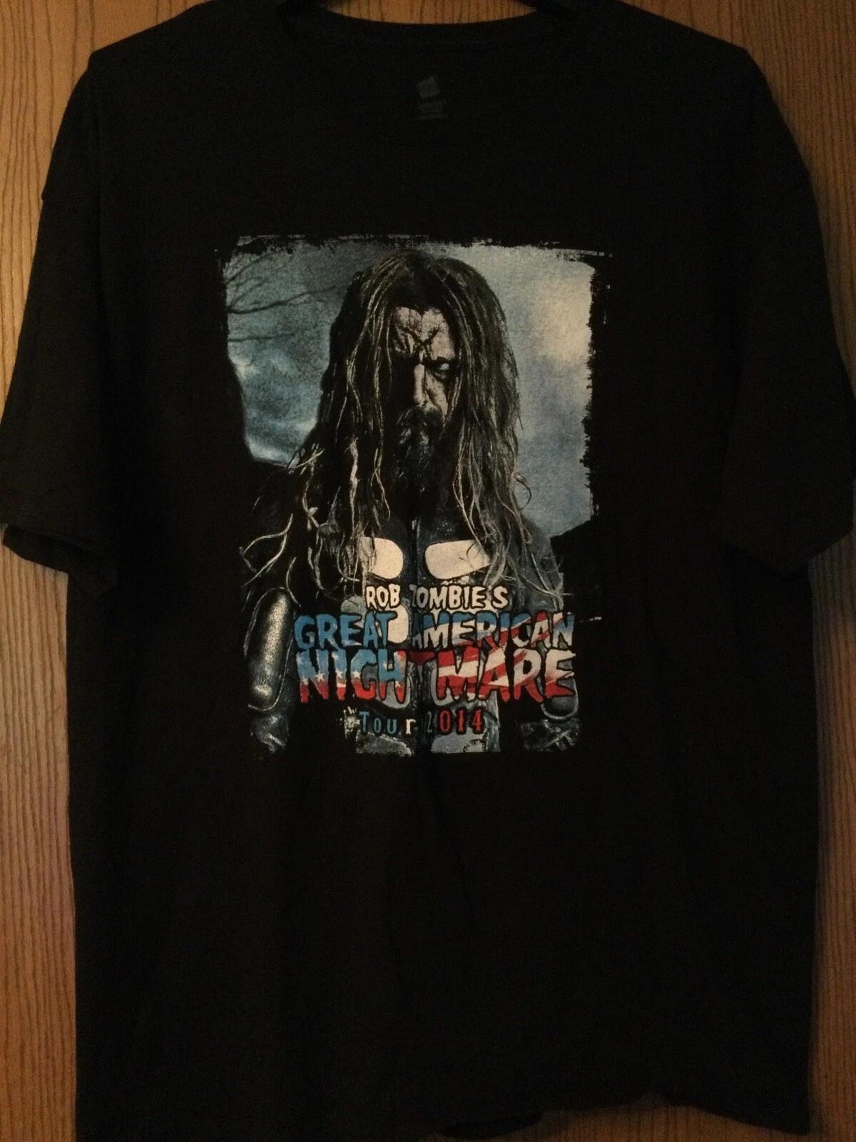 

Rob Zombie’s Great American Nightmare - Tour 2014 - Black Shirt - 2XL - Hanes 3XL