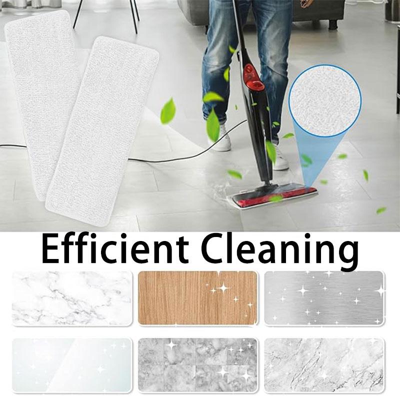 For Vileda Steam XXL/PlusXXL Washable Replacement Reusable Deep Cleaning Pads Microfibre Cloths Steam Cleaner Accessories Parts