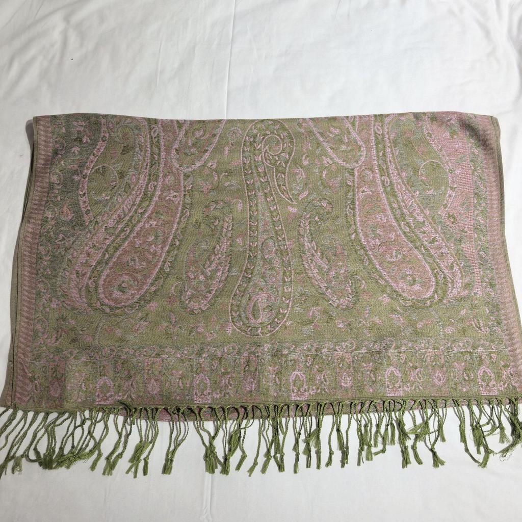 2025 Women's Soft Breathable Jacquard Tassel Scarf - Imitation Cashmere, Autumn Winter Versatile Shawl & Neck Warmer, Light Luxury Style