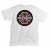 Independent Trucks LINES BC Skateboard T Shirt WHITE