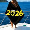 Beach Towel with AEK FC LOGO Pattern - Soft,absorbent,machine Washable Lightweight&Modern,swimming,Travel Essentials