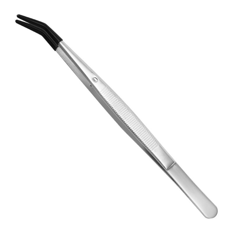 Curved Eyebrow Tweezers Super Hard Beauty Tweezers Stainless Steel Tweezers Pointed For Pet Grooming Eyebrow Trimming Eyelash