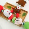 New Eco-Friendly Santa Elk Plush Dog Toy with Rope Interactive Christmas Chewing Toys for Dogs and Cats Pet Products