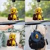 Car Pendant Decoration With Cute Yellow Duck Acrylic For Interior Car Accessory