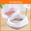 Premium Quality Cat Litter Box Half-enclosed And Impact-resistant With Free Cat Litter Shovel