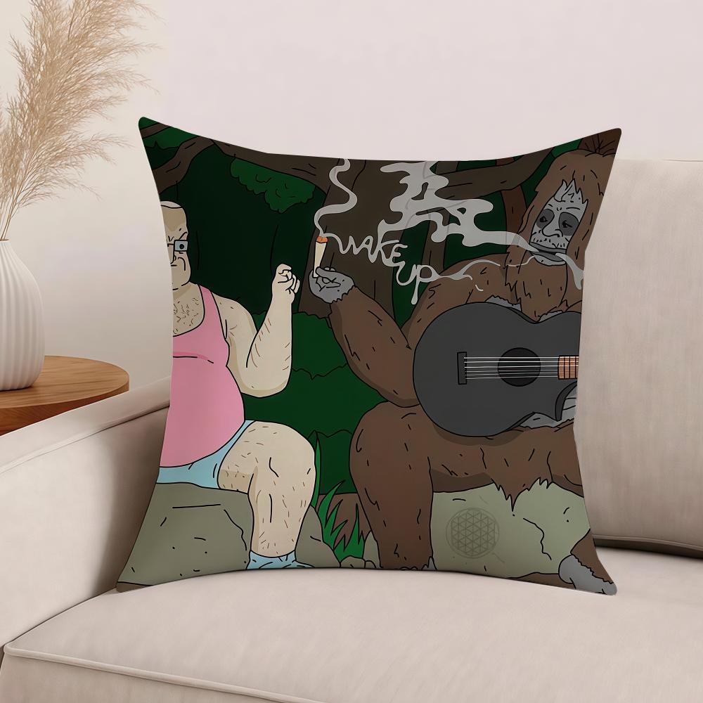 Cartoon The Big Lez show Pillow Case Office Cushions Suitable For Sofa Car Bedroom Decorative Cushion Cover