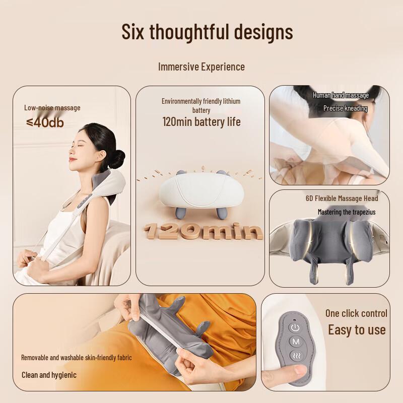 

Yun Kang Bao CMN10A Neck and Shoulder Kneading Massager