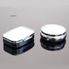 Waterproof Metal Pill Organizer Portable Round/Square Pill Box Weekly Pill Splitter Container for Daily Medicine Storage