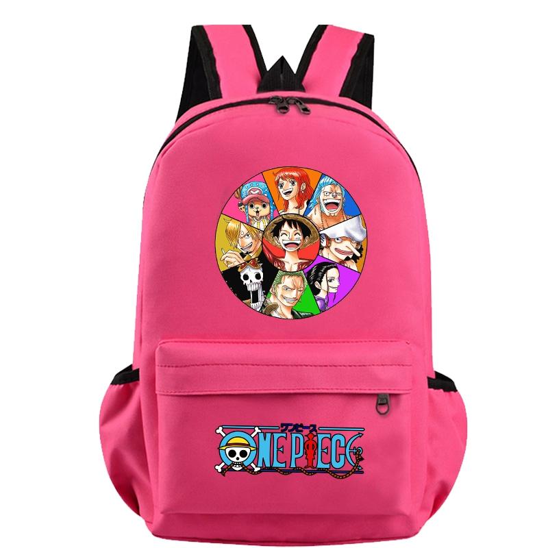 

Аніме One Piece Рюкзак для Хлопчика Дівчинки Back to School Сумка Рюкзак великої ємності Bookbag для дітей Чоловіча Жіноча Дорожня сумка Mochila
