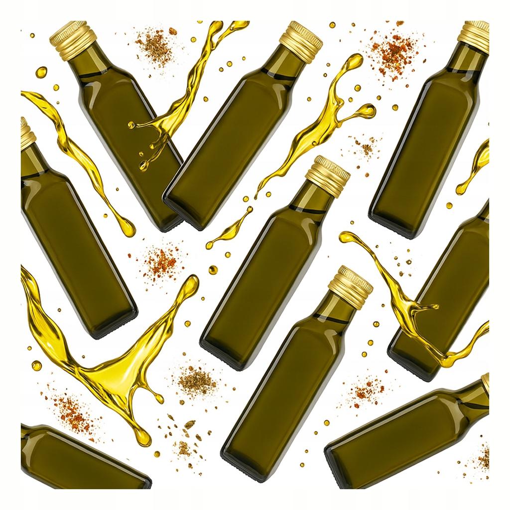 Bottle of MARASCA OLIVE 250ml for olive oil, tinctures, vinegar, oil, syrup, sauce bottles