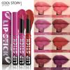 8 Colors Matte Lipstick Pencil Waterproof Long Lasting Non-Stick Cup Lip Stain Tint Beauty Nude Lipstick Pen Makeup Cosmetics