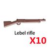 Militärwaffen MOC Bausteine Figuren Soldat US Sowjetischer Gewehr Mini-Kanone Raketenwerfer MG42 RPG Kugel Spielzeug Geschenk K022