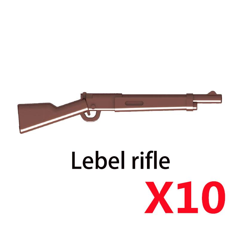 Militärwaffen MOC Bausteine Figuren Soldat US Sowjetischer Gewehr Mini-Kanone Raketenwerfer MG42 RPG Kugel Spielzeug Geschenk K022