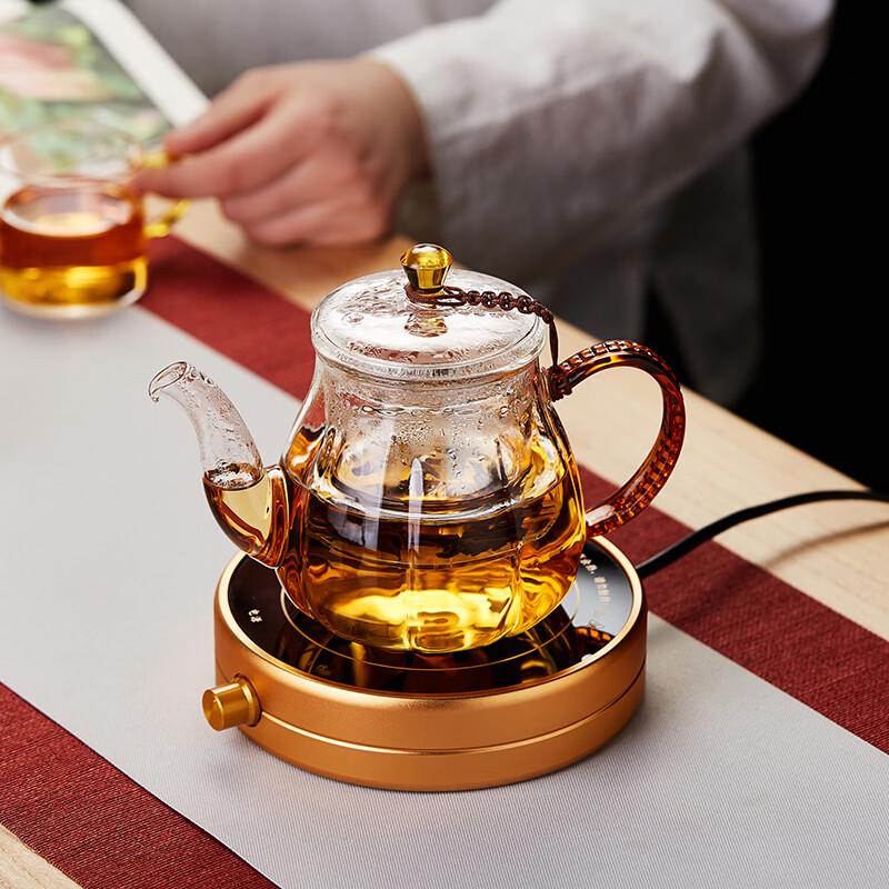 Lvchangming Thickened Heat-Resistant Glass Teapot