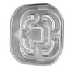 Slow Feeder Dog Bowl Stainless Steel Anti Slip Large Capacity Enhanced Health Dog Food Slow Feeding Bowl for Medium Large Dogs Cats
