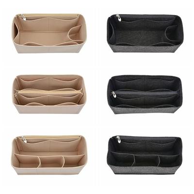 Handbag Insert Bag Felt Internal Bag For Liz Visetos Portable Purse Liner Bag Support Bag Organiser Storage Organization