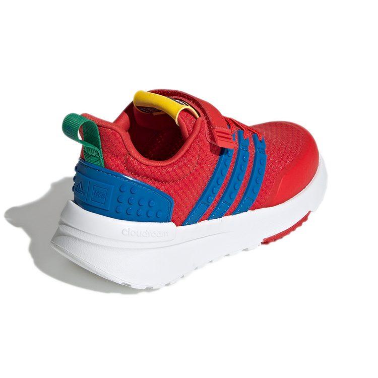 LEGO x Adidas Racer Tr 1.0 EL K Abrasion Resistant Abrasion Resistant Low top Kids' Running Shoes Red Blue Kids' GX3183