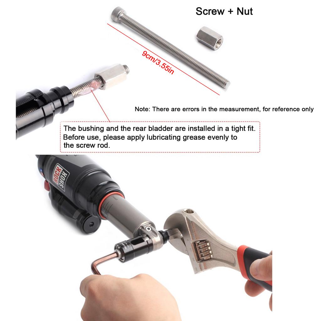 MTB Bike Rear Shocks Repair Tools Mountain Bicycle Rear Shock Eyelet Bushing Removal Install Tool for Bike Maintenance