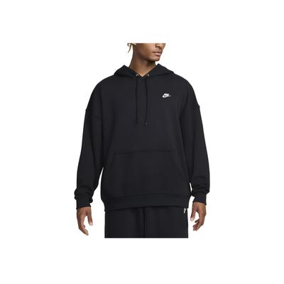 Nike Club Fleece Oversized French Terry Pullover Hoodie Men Hoodies Black HJ1816-010