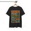 Sao Paulo Retro Comic T-Shirt Brazil Urban Art Graphic Tee Retro Streetwear High-quality Crew-neck Short-sleeved Men's T-shirt