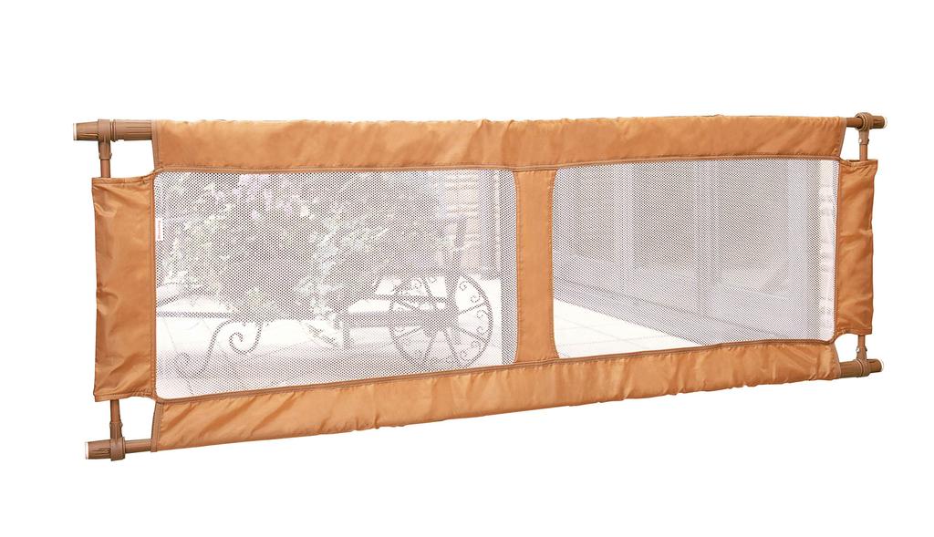 GREEN LIFE Baby Fence L Width x Depth x Height 60cm Set according to the frontage Brown L 130~185 4.3 RBF-LY(BR)