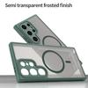 For Samsung Galaxy S25 Ultra Magnetic Case Anti Drop PC + TPU Phone Cover