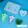 DIY Epoxy Resin Mold Easter Carrot Clay Candle Mold Creative Cute Ornament Silicone Mold