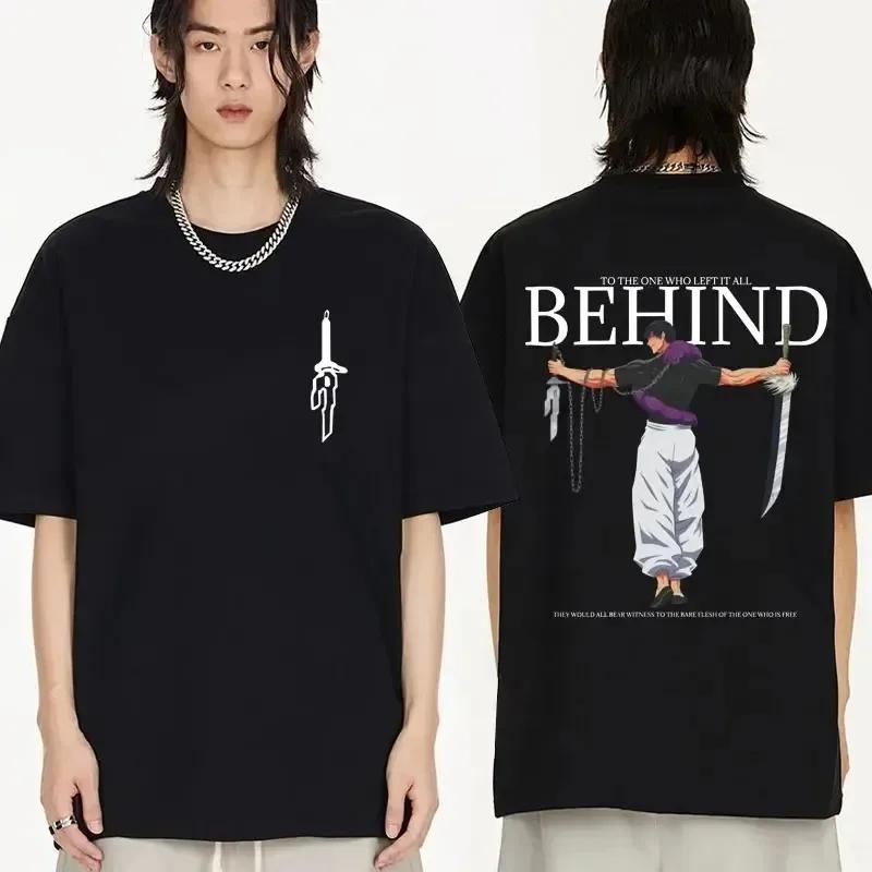Anime Jujutsu Kaisen Fushiguro Toji To The One Who Lfft It All Behind Graphic T Shirt Men Women's Manga Casual T-shirt Male Tops