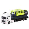 1/30 City Garbage Truck Car Model Simulation Garbage Sorting Sanitation Road Cleaning Sweeper Vehicles Car Model Kids Toys Gifts