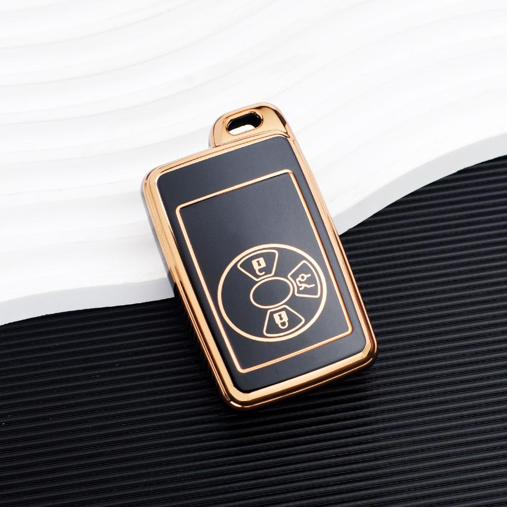 

TPU Car Remote Key Cover Case for Toyota Avalon Camry Corolla Yaris Smart Key Holder Protector Auto Accessories чёрный
